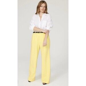 Favorite Daughter Agnes Pants Canary Wide Leg Women's Size 16